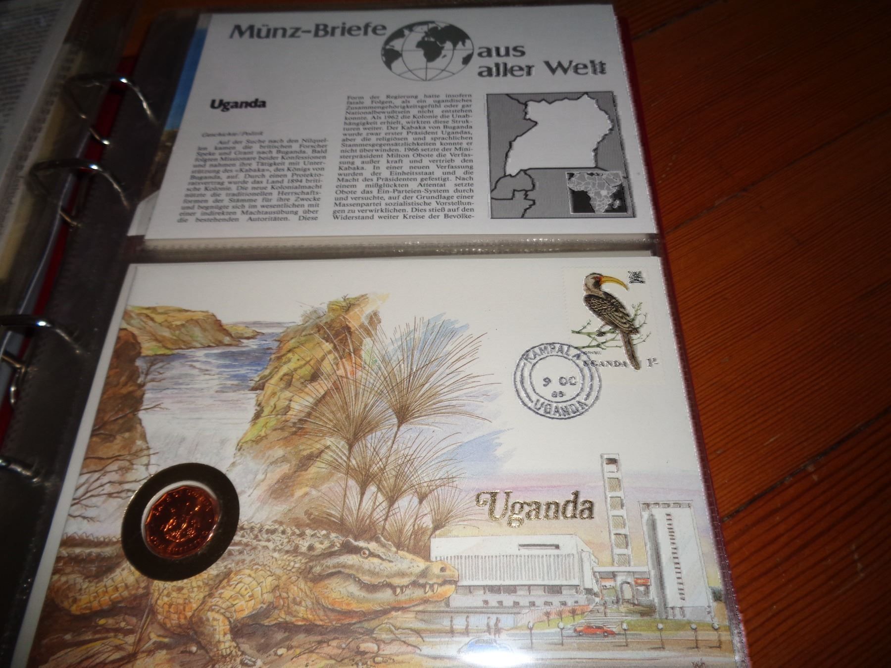 Tutti le monete: Münzbrief Uganda – Usato da Olten venduto da Disc-Verkauf