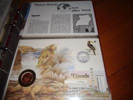 Münzbrief Uganda