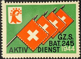 Grenz Schützen Bat 245, 2.WK, Wi Gz 168