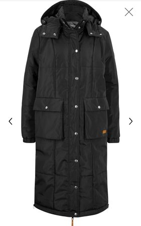 BonPrix Neuer Wintermantel Lang Gr.46 Schwarz