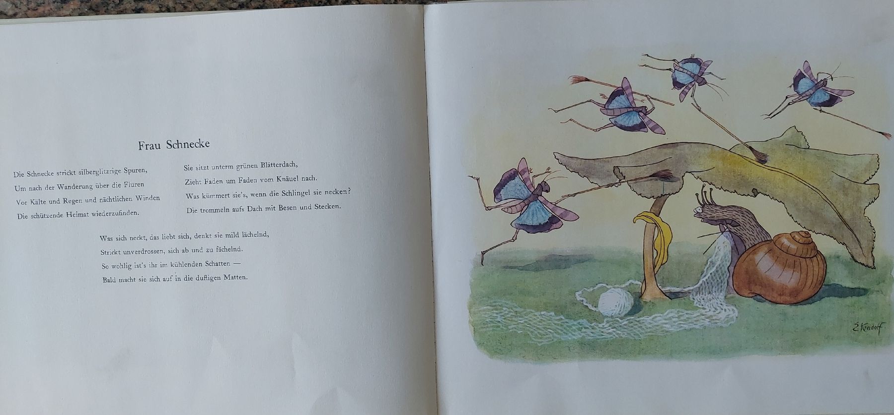 Livres: Bilder Buch von Ernst Kreidolf – Neuf (Voir description) à Zizers par Pinot55 4