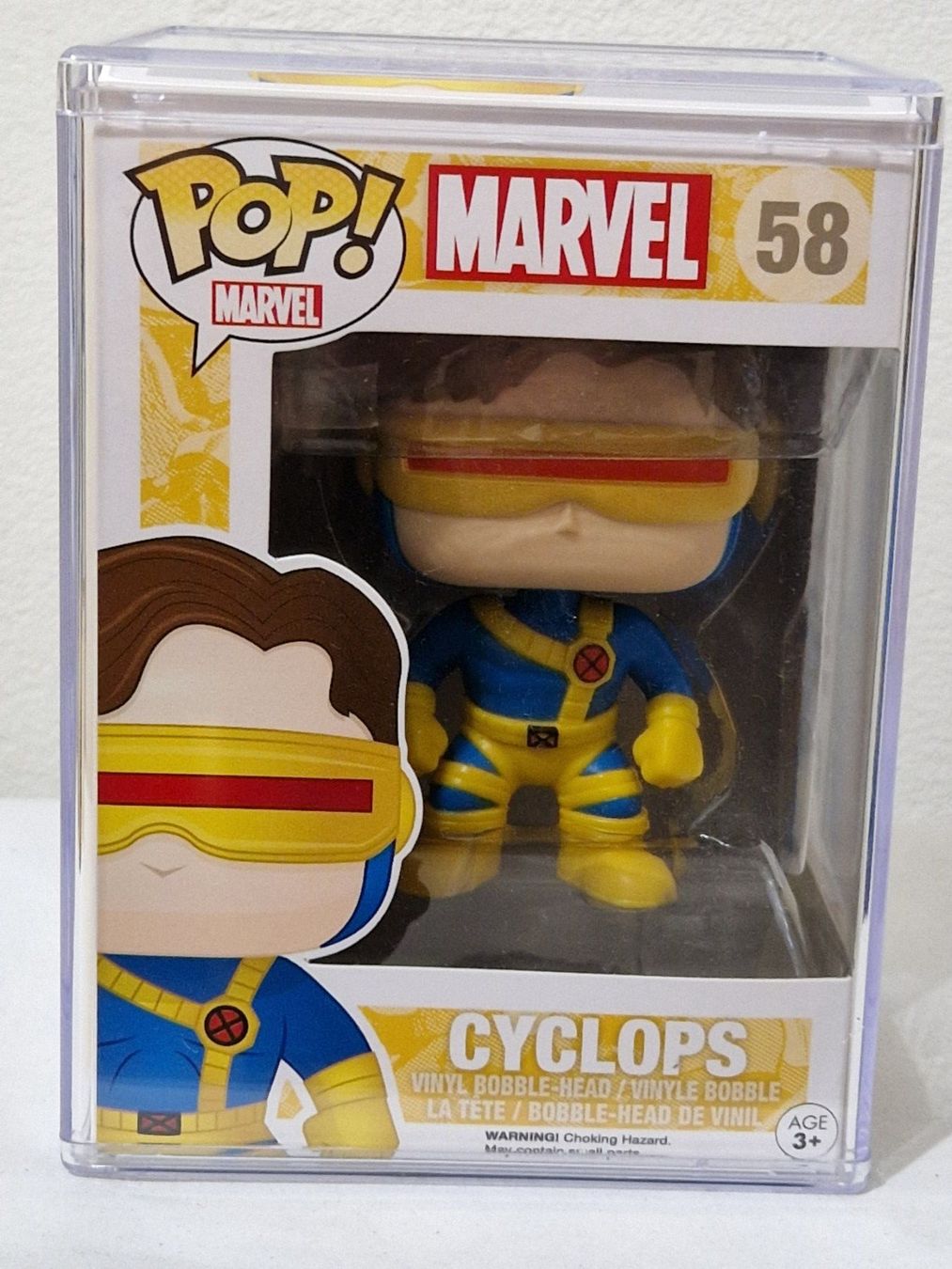 Marvel Figuren: Funko Pop Marvel X-Men Cyclops #58 + Acryl-Schutzhülle – Neu (gemäss Beschreibung) aus Igis von Vulleta.38