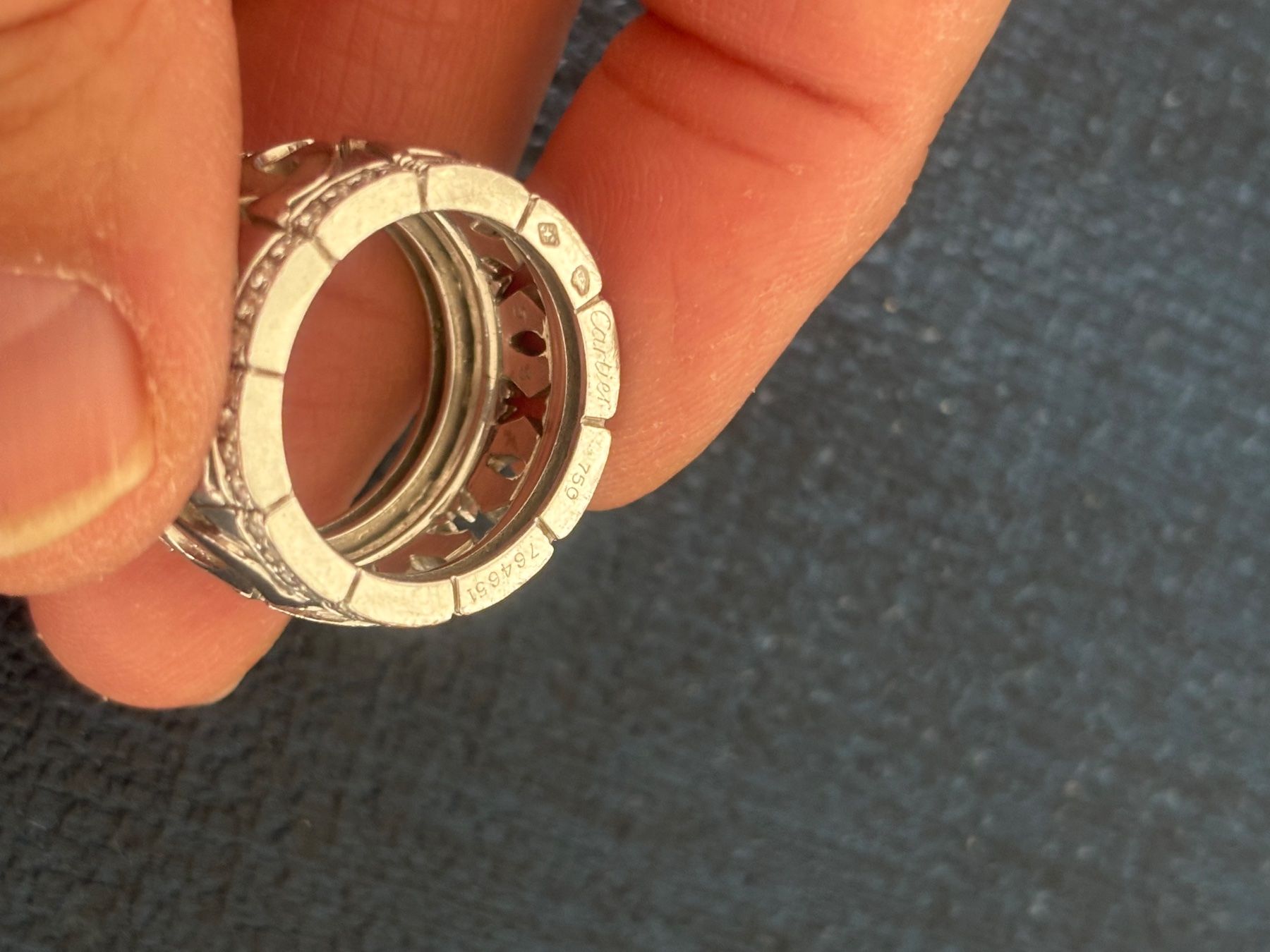 Cartier Anelli: Cartier C entrelacés – Usato da Chamby venduto da vuittonista 5