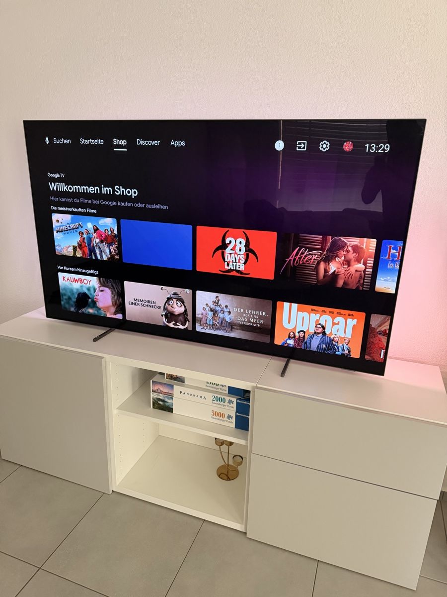 Philips Fernseher: Philips OLED-TV 650LED754 65" mit Ambilight – Neu (gemäss Beschreibung) aus Oftringen von Happydrummer