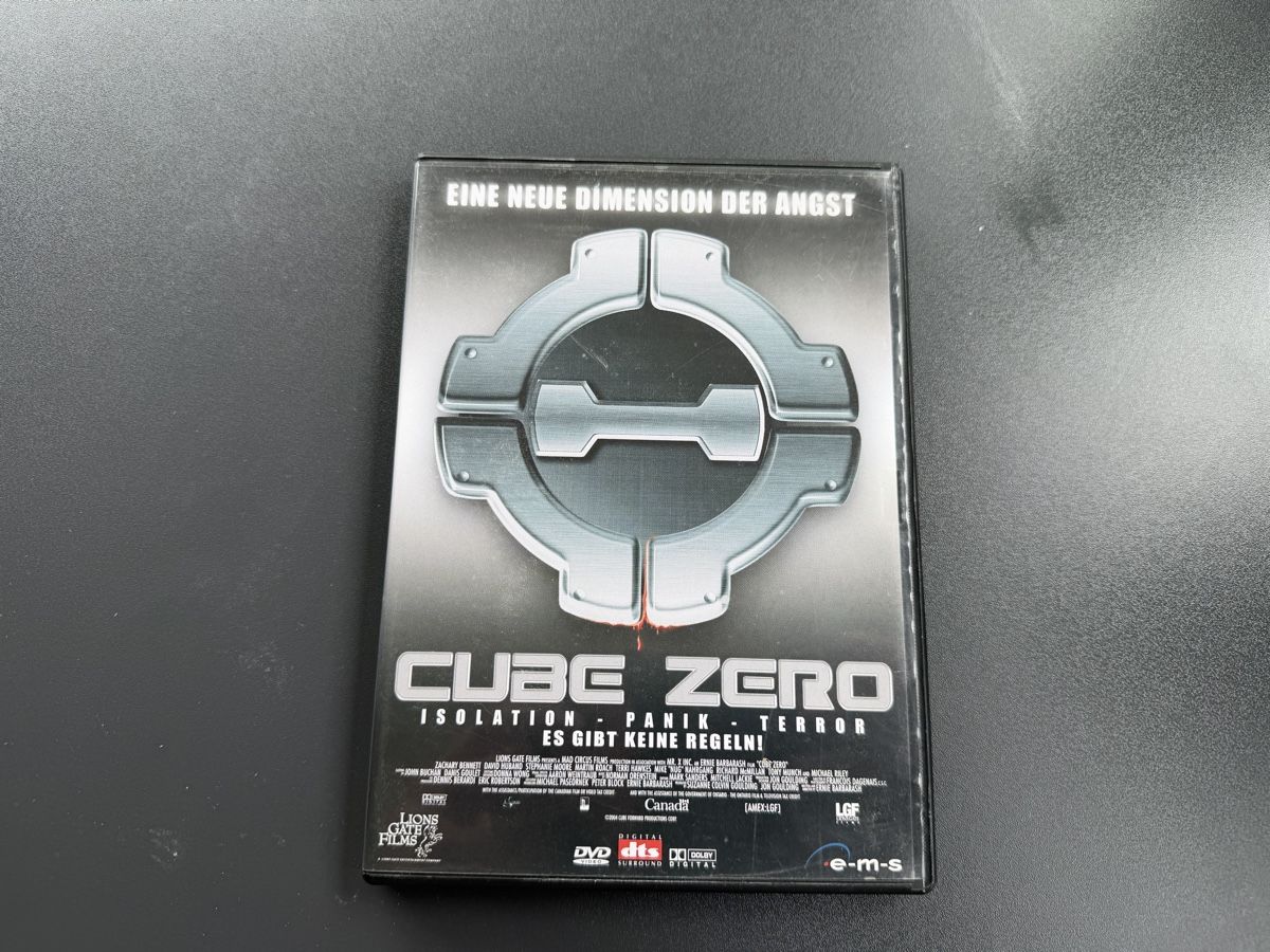 Tutti i DVDs: Cube Zero - DVD - Horror/Thriller - Top Zustand! – Usato da Rapperswil SG venduto da Boadioz