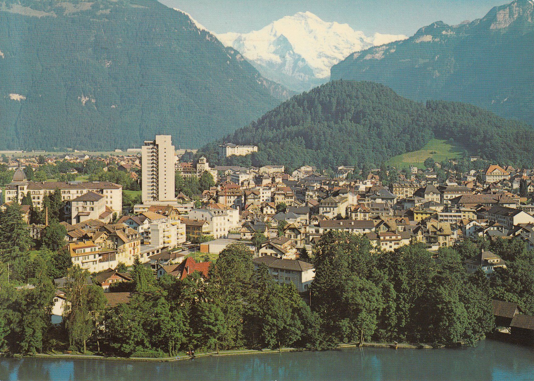 Cartoline postali: Interlaken 1981 – Usato da Bürglen TG venduto da StampGraf