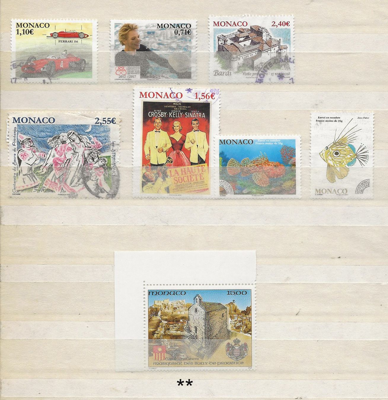 Tutti i francobolli: Monaco Lot 2009 ... – Usato da Sion venduto da PierreP01 2