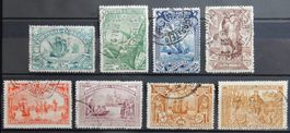 Portugal Kat. 138-145 gest. 1898 Kat. 75 Euro