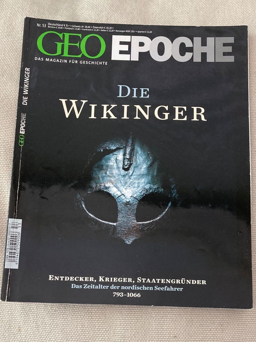 Revues & Magazines: Geo Epoche, Die Wikinger – D'occasion à Baden par Yoyo1
