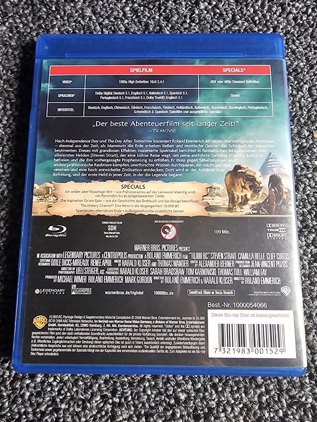 Alle DVDs: 10'000 BC Blu-ray – Gebraucht aus Ruswil von jan_bxl5 1