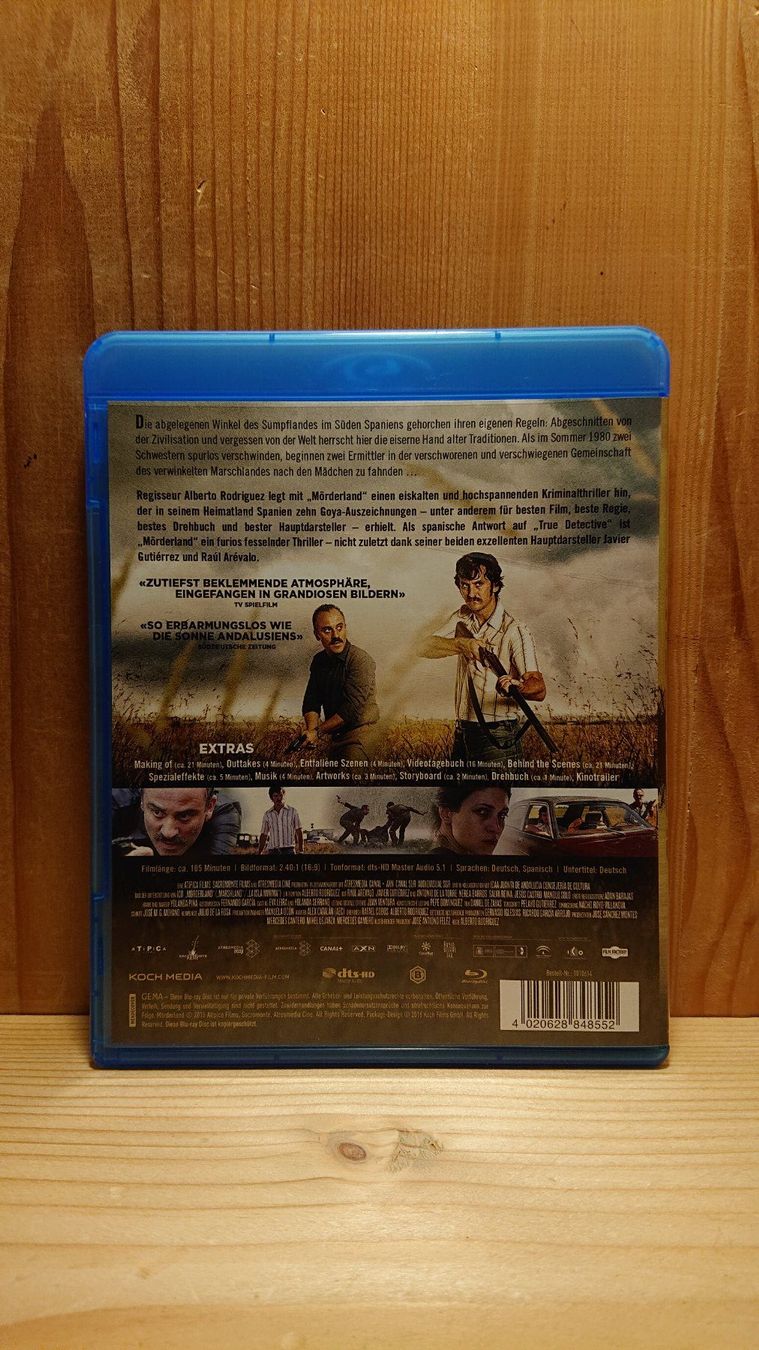 Tutti i DVDs: MÖRDER LAND Blu-Ray – Usato da Wilderswil venduto da Exebub 1