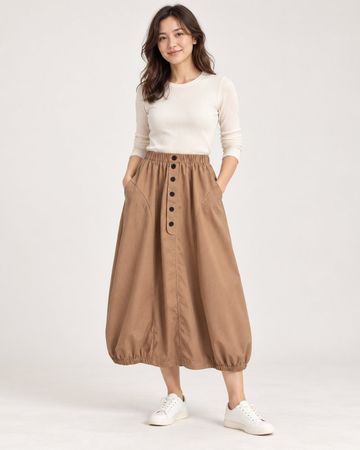 Jupe beige - S