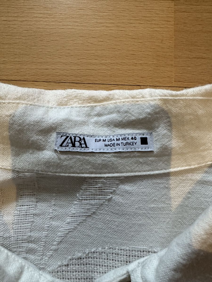 Zara Camicie: Zara Kurzarmhemd beige / Gr. M – Nuovo (secondo la descrizione) da Abtwil SG venduto da PauloDybala10 2
