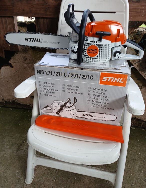 Kit Lama E Catene Per Motosega: Spada 45 Cm 325'' 1,6 Mm Per Stihl MS271 (2 Catene)