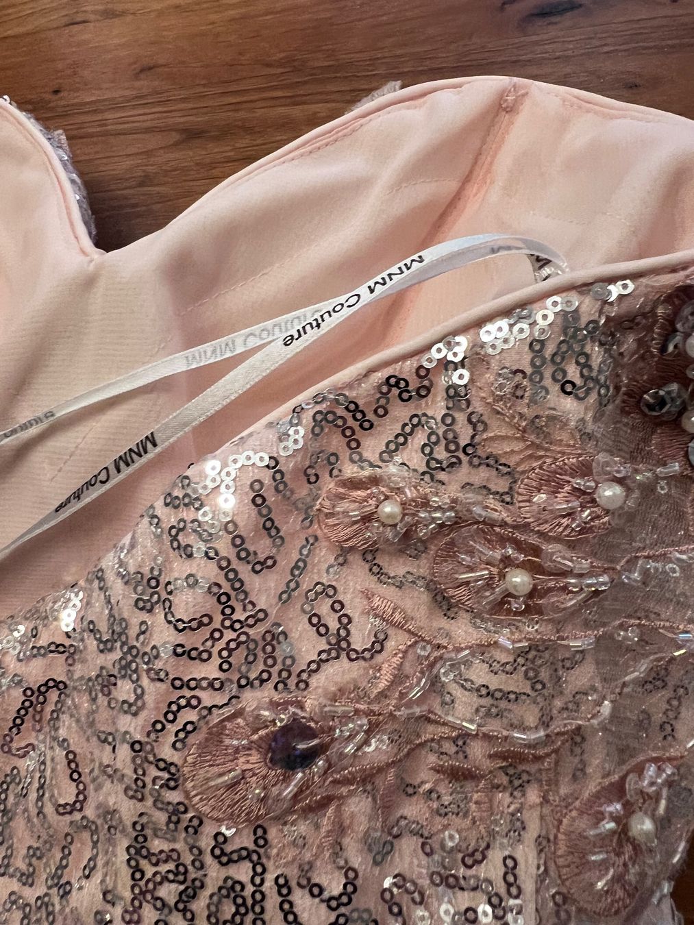 Vestiti: Glitzerndes Abendkleid mit Stola, Grösse 36-38 – Usato da Zürich venduto da dr.s 9