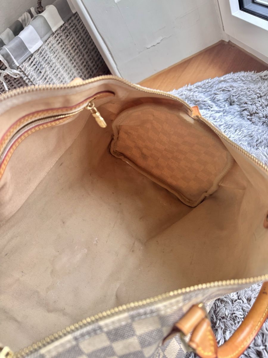 Louis Vuitton Borse da donna: Louis Vuitton Speedy 35 Damier Ebene – Usato da Zürich venduto da 7b6s 3