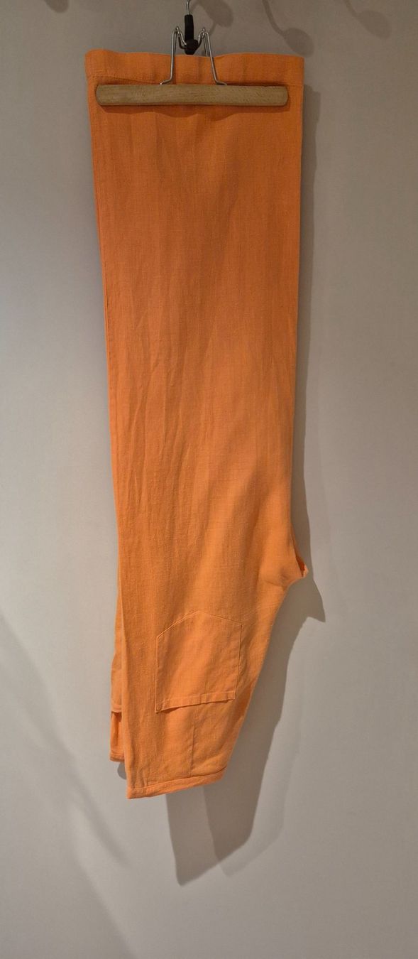 Pantaloni: Leinenhose orange Grösse 36 NADINE H. – Usato da Zürich venduto da Roberto040 2