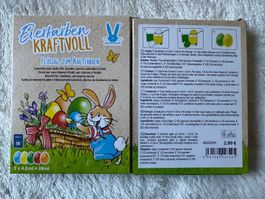 Ostereierfarben-Set, 5 Farben, flüssig zum Kaltfärben