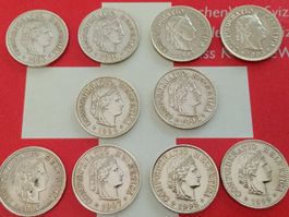 5 Rappen 1990-1999 komplett