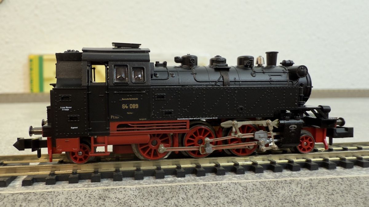 Trix Modellini di ferrovie: MINITRIX Dampflok BR 64 089 DB Spur N OVP – Nuovo (secondo la descrizione) da Schlieren venduto da rat_lq6b 4