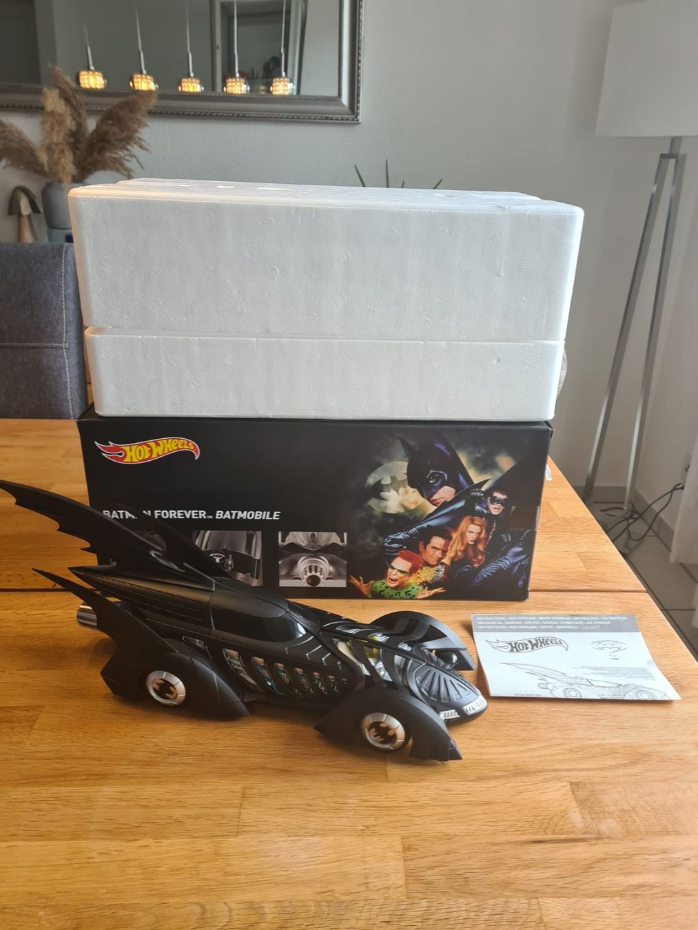 Hot Wheels Modellini d'auto: Hot Wheels Batman Forever Batmobile 1:18 Modellauto – Usato da Gunzgen venduto da 0Aurin0 1