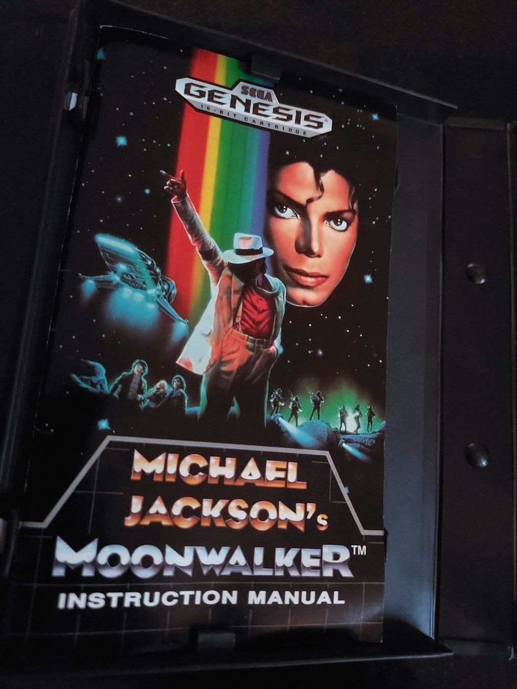 Sega Giochi: MICHAEL JACKSON'S MOONWALKER (US) - SEGA GENESIS – Usato da Spiegel b. Bern venduto da Natix 2
