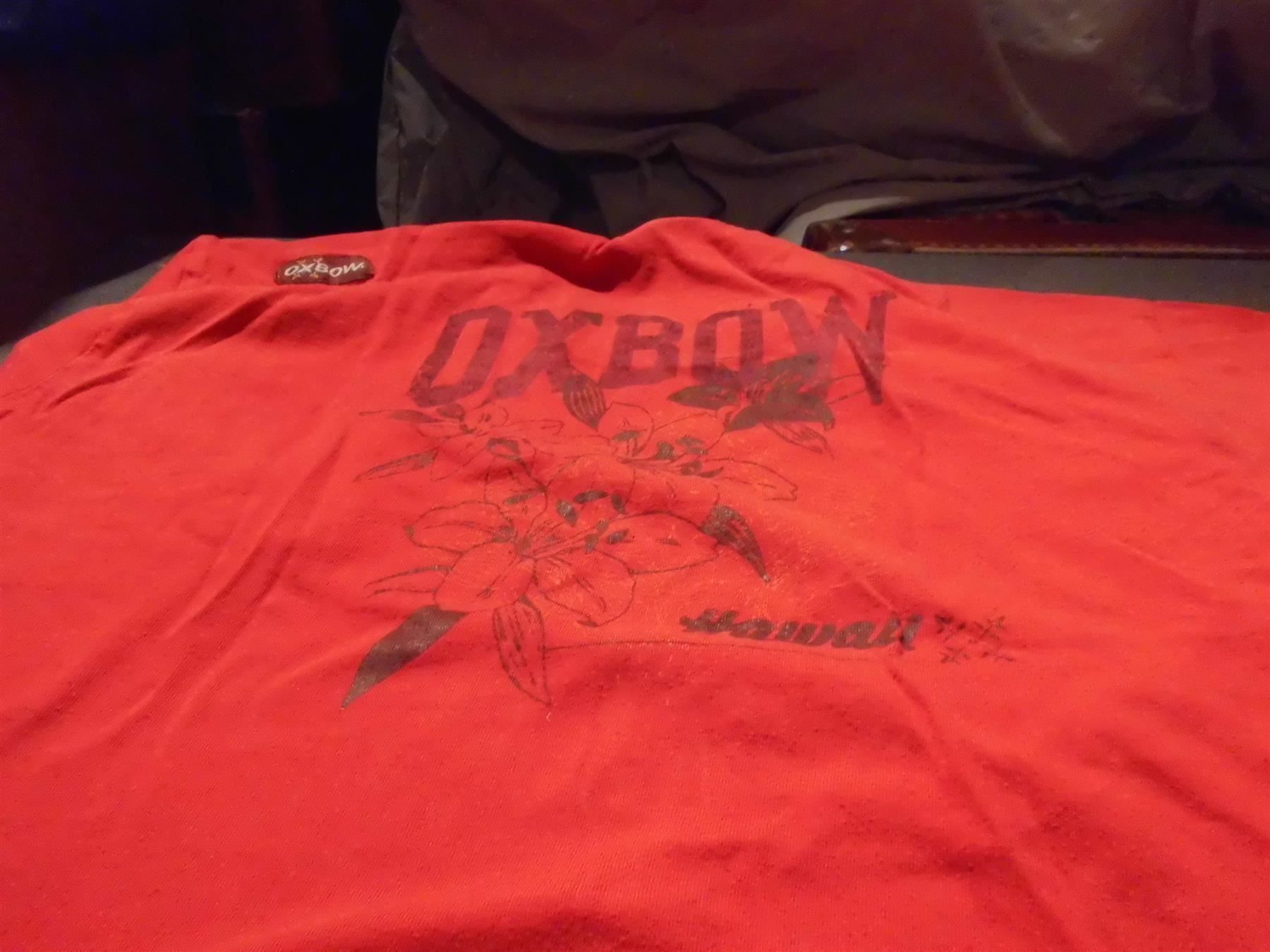 T-Shirts: T-Shirt Grösse M,  OXBOW, rot – Gebraucht aus Zürich von abraxas1291 1