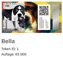 Swiss Crypto Stamp 3.0 ID 1 "Bella" mit NFT