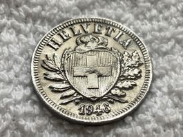2 centimes/rappen 1946