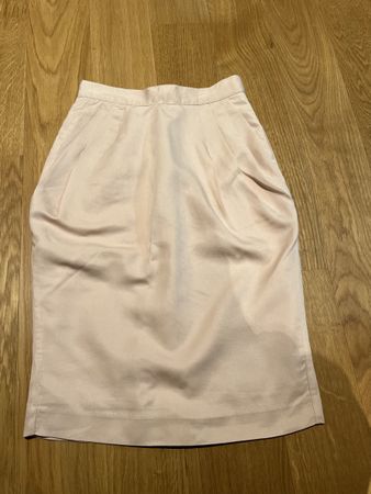 Bleistift Rock rosa 34 XS Falten neuwertig