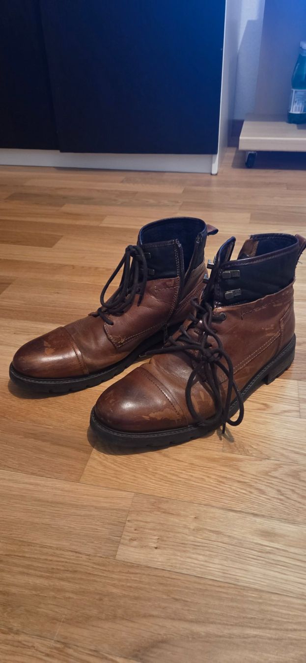 Tommy Hilfiger Scarpe da uomo: Tommy Hilfiger Leder Boots Gr.44 – Usato da Rümlang venduto da topranken66 1