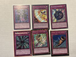 Yugioh Fallen Paket 6 X Secret Rare in Top Zustand😍