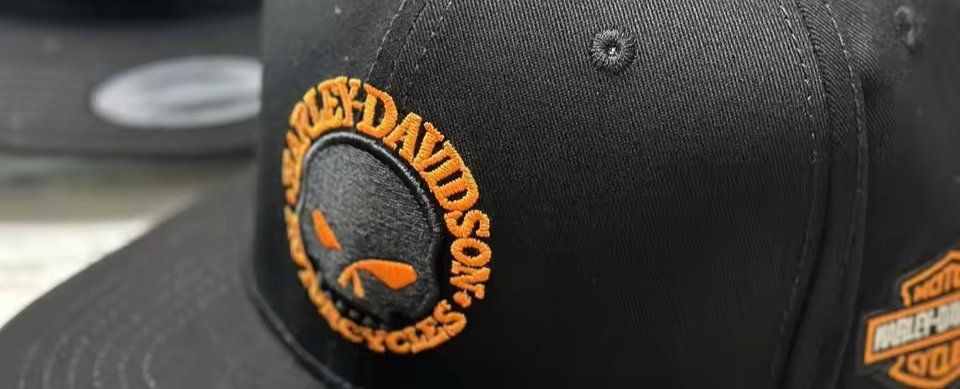Copricapi, berretti & cappellini: Casquette Harley-Davidson noire M191 – Nuovo e nell'imballaggio originale da Allens venduto da MADE.IN.ROCK.N.ROLL 2