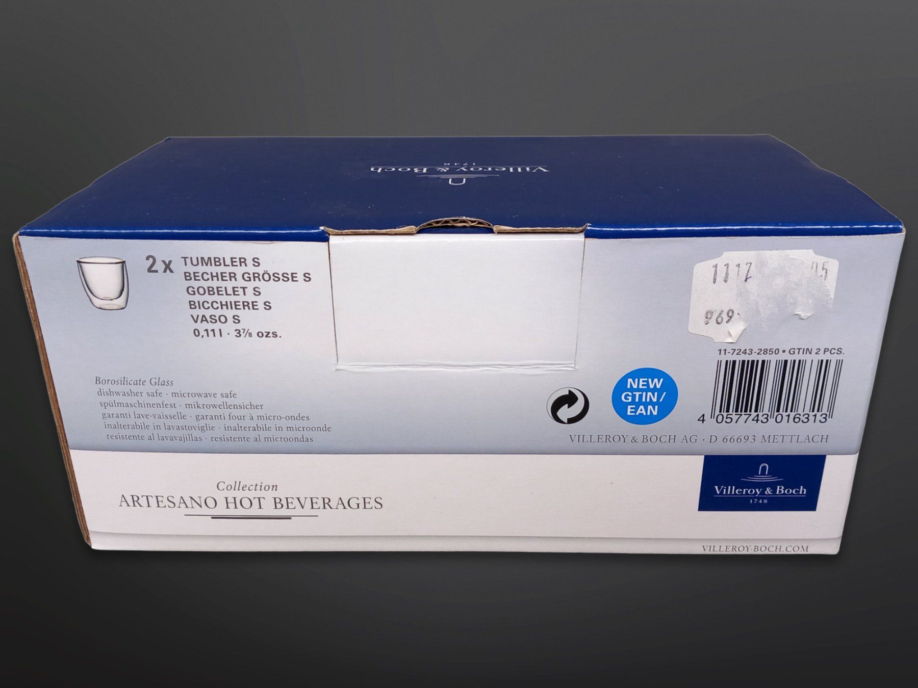 Villeroy & Boch Bicchieri: VILLEROY & BOCH Trinkbecher 2er-Set – Usato da Suhr venduto da Restwert_Suhr 6