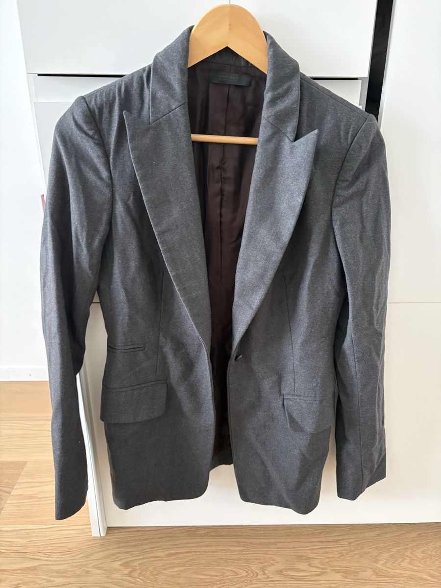 The Row Vestes: The Row blazer in grey wool  – D'occasion à St. Gallen par ott_f827