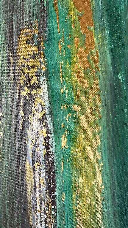 Dipinti: Abstraktes Acrylgemälde 30x70cm Original – Nuovo (secondo la descrizione) da Hochdorf venduto da Jasminurschel 2