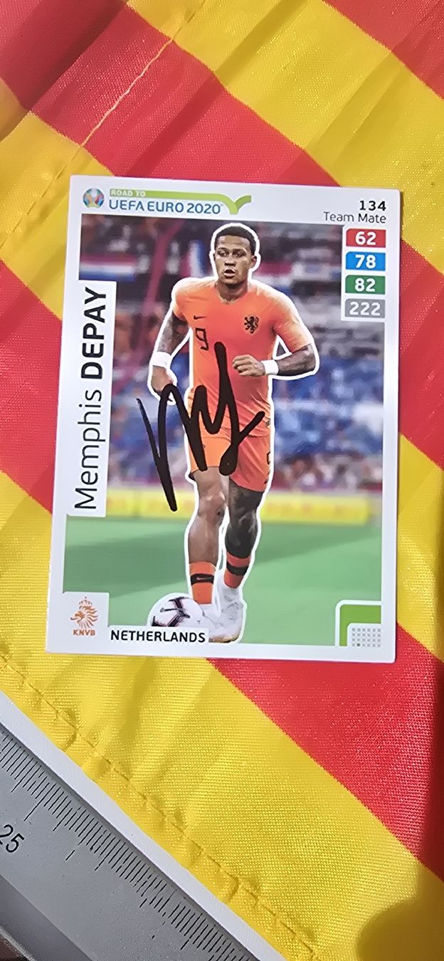 Autogramme: Memphis Depay Signiert – Gebraucht aus Safnern von Brionne