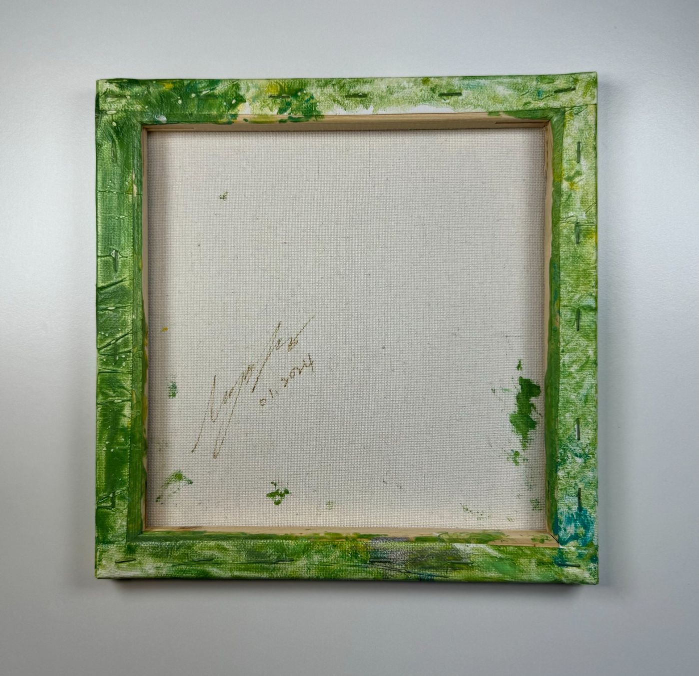 Dipinti: Acryl-Flüssigmalerei, quadratisch – Usato da Schlieren venduto da MayaSheng1983 2