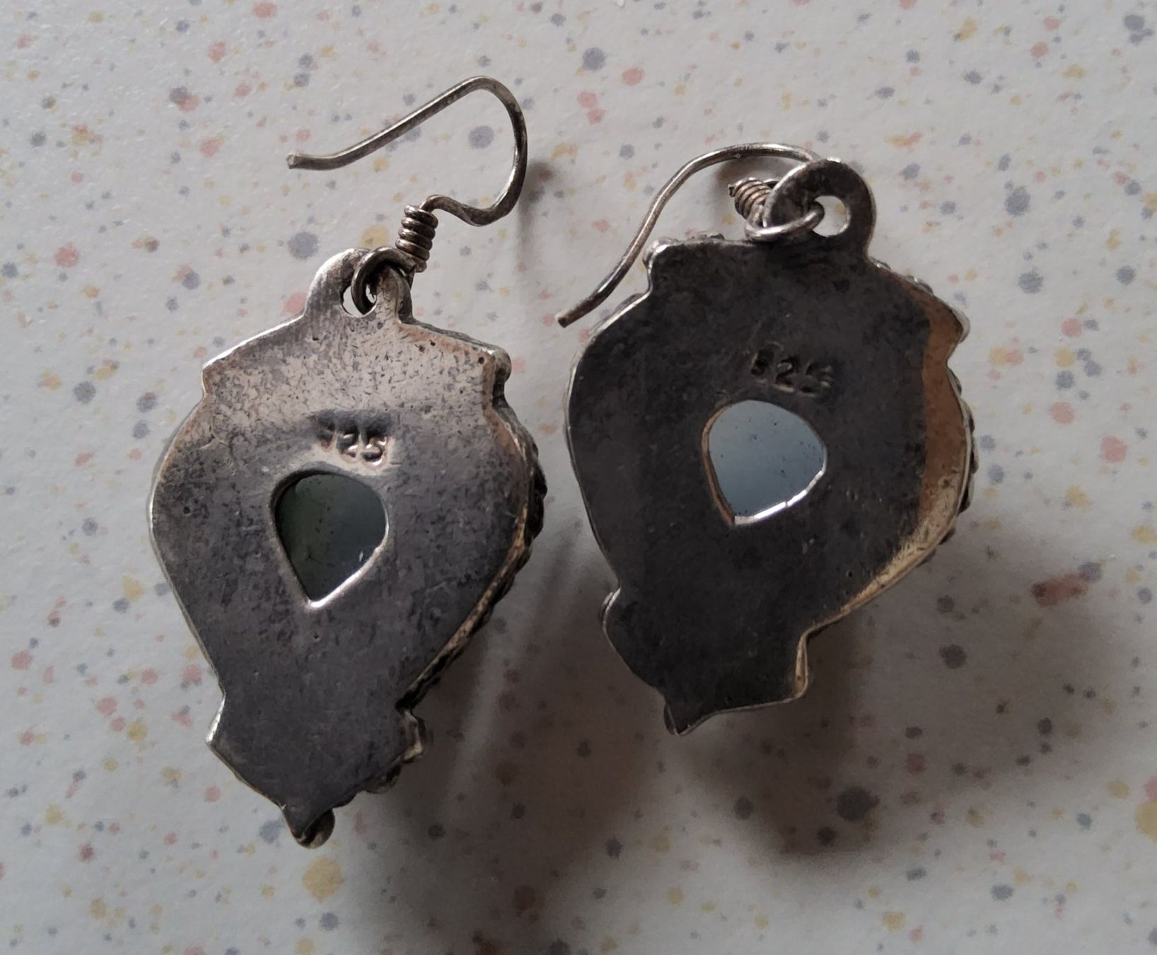 Orecchini pendenti & Orecchini a lobo: Silber Ohrhänger 925 mit hellblauem Stein – Usato da Diegten venduto da ayla2009 2