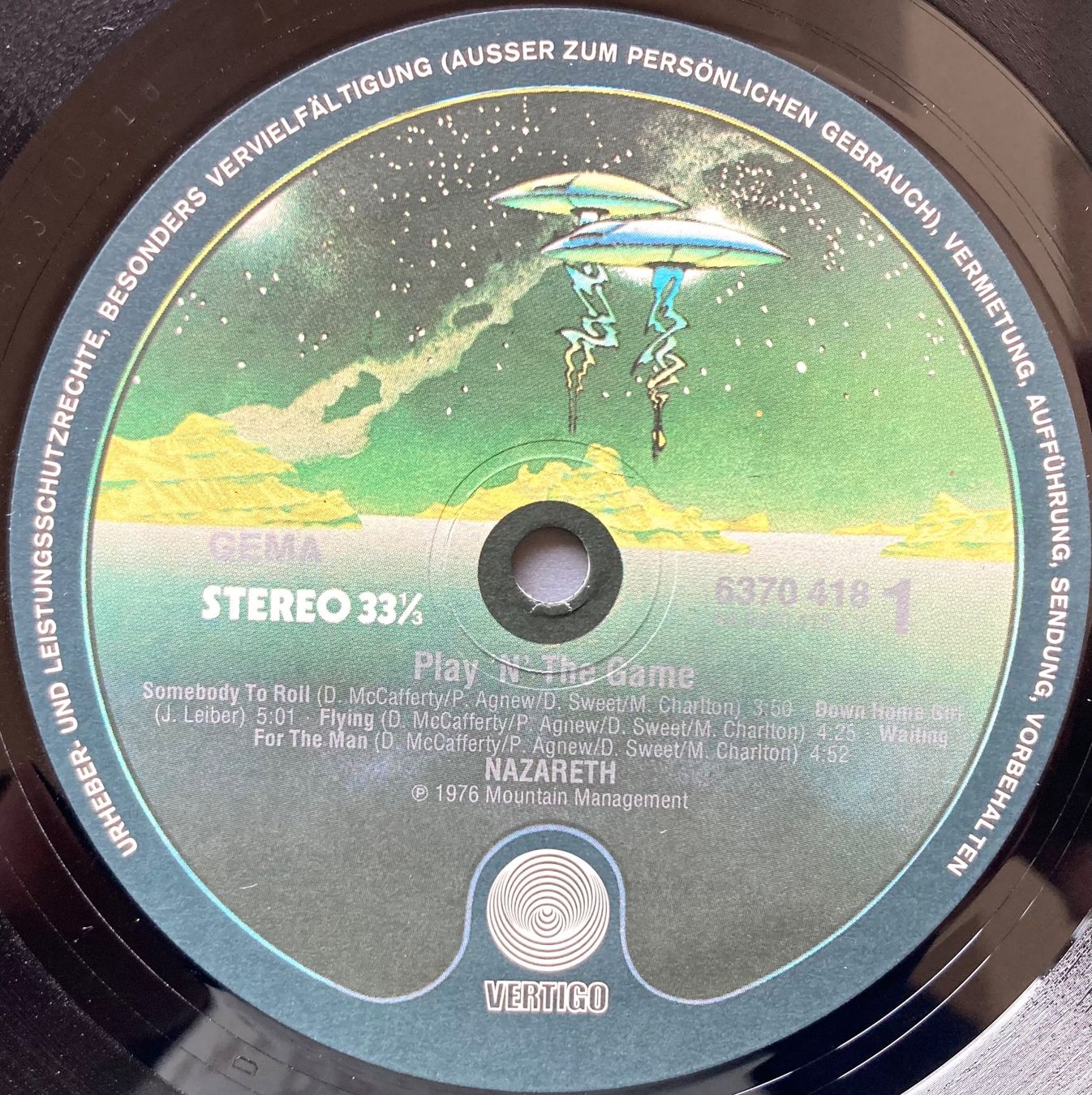 Dischi in vinile: NAZARETH - PLAY'N' THE GAME – Usato da Poliez-Pittet venduto da Newtown-Records 3