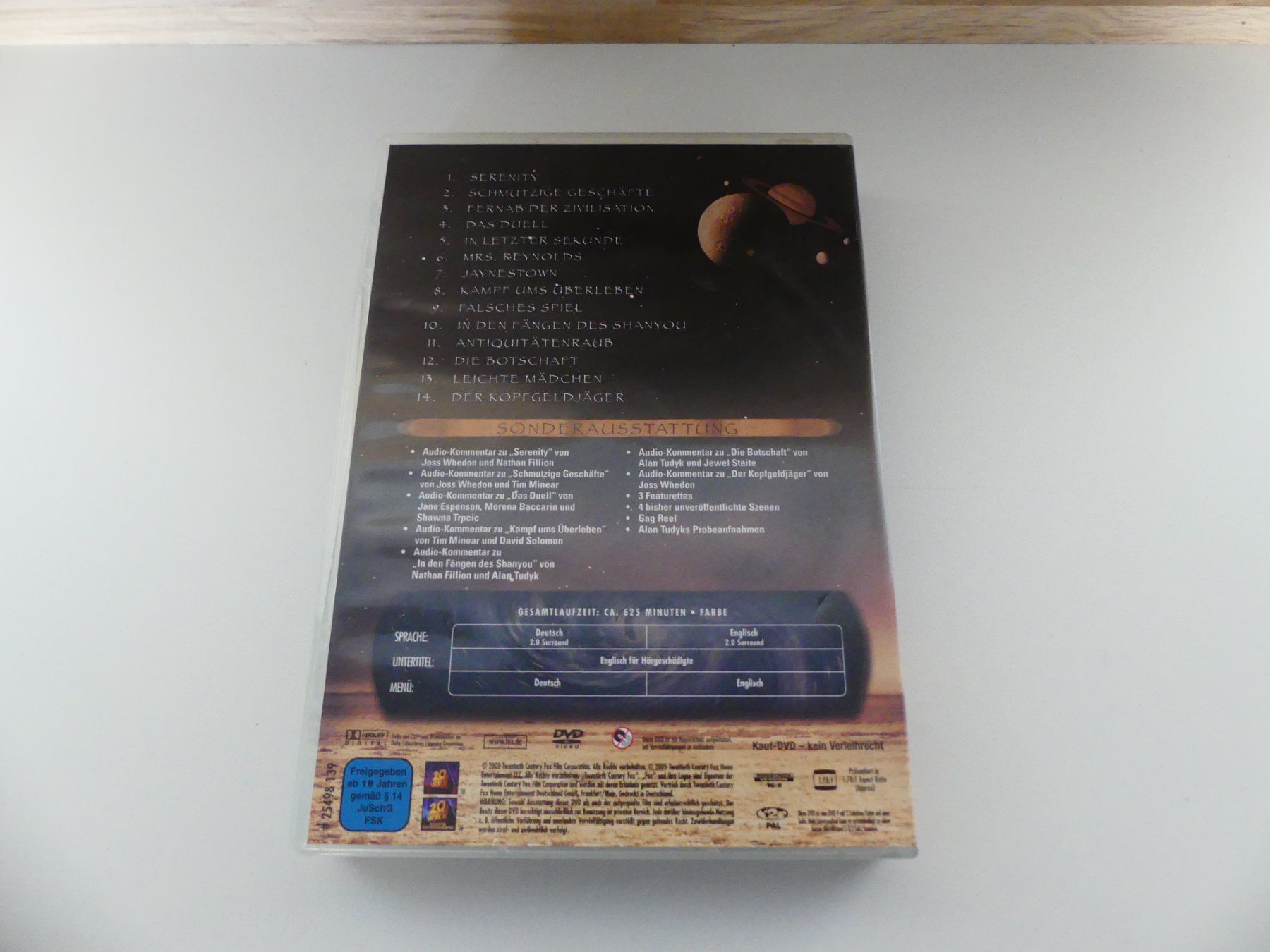 Tutti i DVDs: Firefly - Die komplette Serie - DVD Box Set – Usato da Bassersdorf venduto da retrolab 2