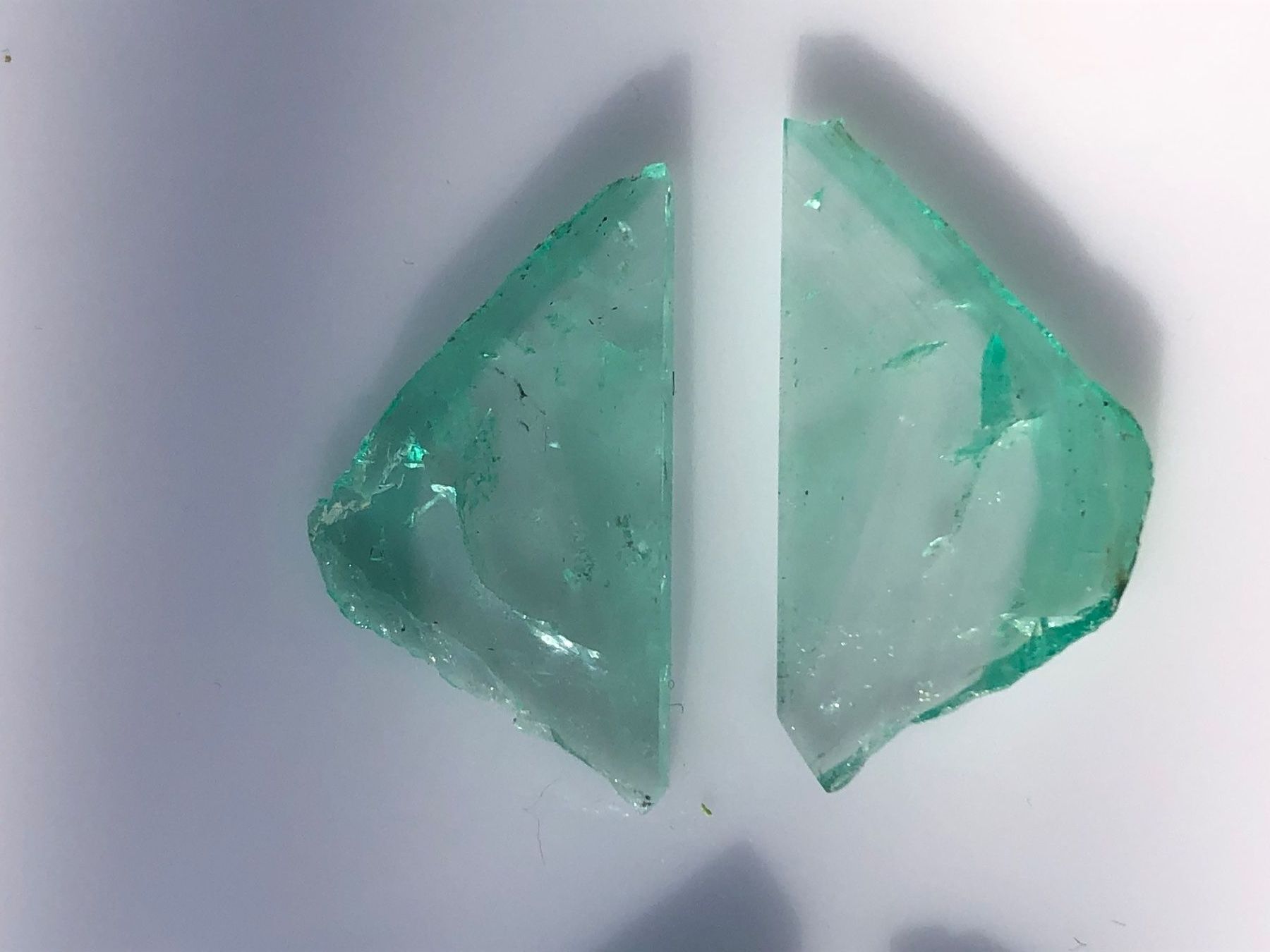 Edelsteine: SMARAGD sym. Kristall Scheiben   14.5cts   Ural / Sibirien – Neu (gemäss Beschreibung) aus Thun von klarstein 2
