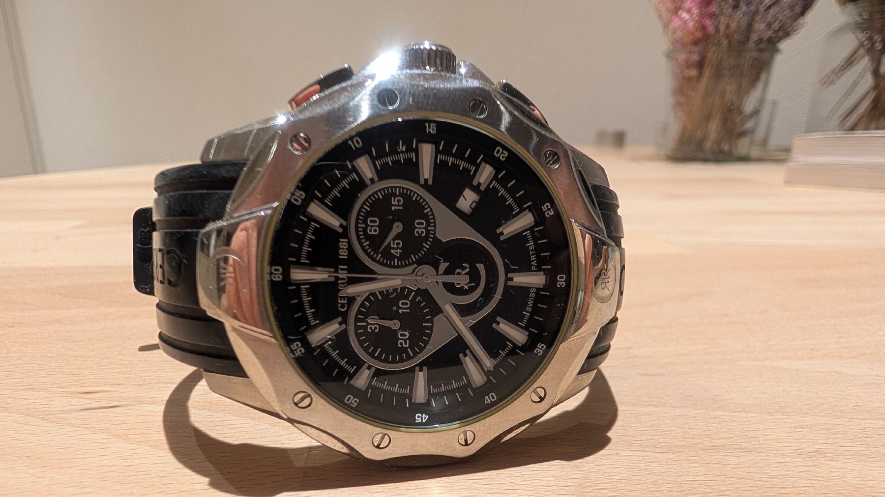 Cerruti Uhren: Cerruti 1881Uhr - Armbanduhr – Gebraucht aus Wangen SZ von jarheit