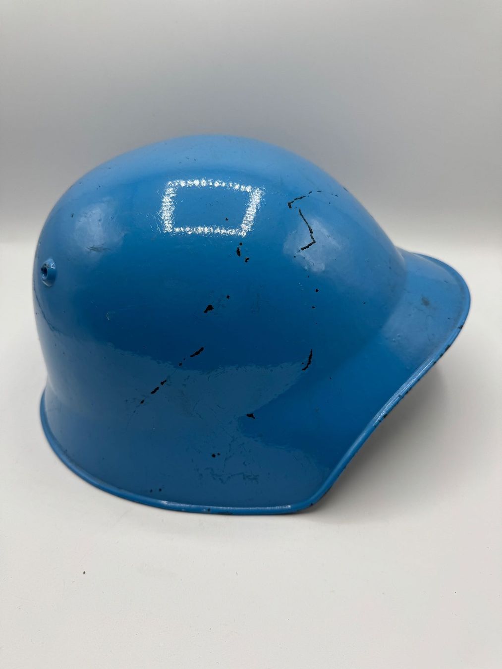 Pompieri: Helm / Stahlhelm, Farbe Blau – Usato da Sachseln venduto da BONATI01 3
