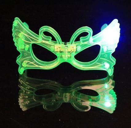 Brillen & Gläser: Blinkende Partybrille Schmetterling – Neu und originalverpackt aus Würenlos von Oergeli1 1