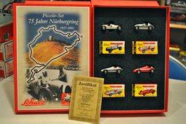 Mercedes, Auto Union - Set Nürburgring - Schuco Piccolo