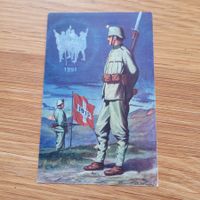 Carte Postale AK Militär 1915
