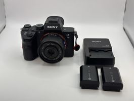 Sony Alpha 7 iii + 35mm Zeiss Objektiv + Griffe