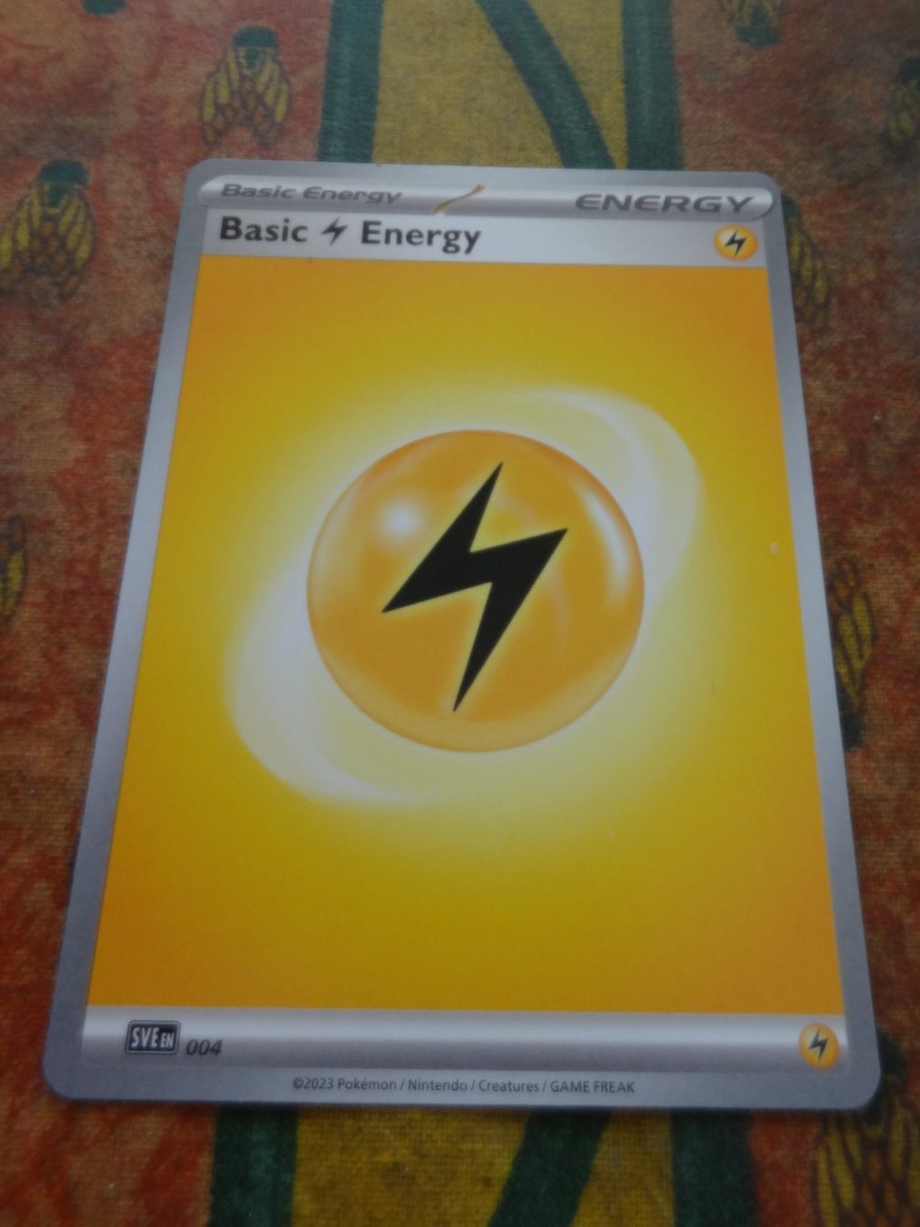 Pokémon Sammelbilder & Trading cards: POKEMON  Basic Energy    SVE EN   004    ENERGY  2023 – Gebraucht aus Romanel-sur-Lausanne von Swift13