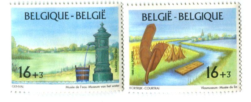 Tous les timbres: Briefmarken "Wassermuseum". Belgien – Neuf avec emballage d'origine à Basel par Butsch5